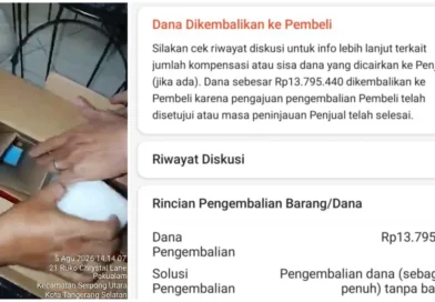 Laptop Rp14,6 Juta Dikirim via J&T Cargo, Paket Retur Isinya Kosong; Shopee Tutup Laporan, Klaim Asuransi Ditolak