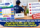 Manipulasi Paket Berlangganan oleh Sales XL SATU, Pungli Rp150 Ribu oleh Teknisi, CS Memutus Komunikasi Sepihak