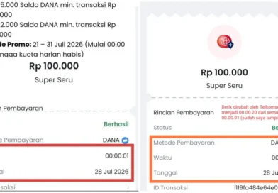 Pembohongan Promo Cashback Pembelian Kuota Telkomsel dengan Pembayaran DANA