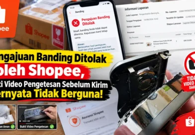 Pengajuan Banding Ditolak oleh Shopee, Bukti Video Pengetesan Sebelum Kirim Ternyata Tidak Berguna