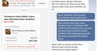 Pesanan Diubah Sepihak oleh Resto, Voucher Diskon dan Gratis Ongkir ShopeeFood Ikut Terhapus Otomatis dan Kena Biaya Tambahan