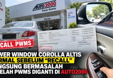 Power Window Corolla Altis Normal sebelum “Recall”, Langsung Bermasalah setelah PWMS Diganti di Auto2000
