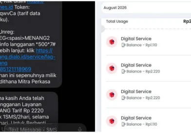 Pulsa Telkomsel Tersedot Layanan Konten SMS yang Tidak Pernah Saya Daftarkan