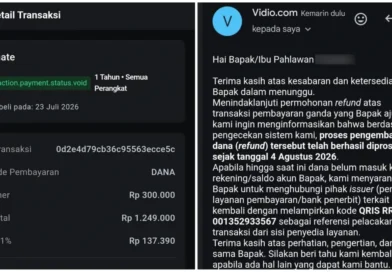Refund Vidio Rp1.386.390 Nyangkut di GoPay, Lapor Berkali-kali Hanya Dibalas Bot