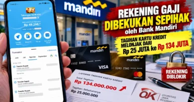 Rekening Gaji Dibekukan Sepihak oleh Bank Mandiri, Tagihan Kartu Kredit Melonjak dari Rp25 Juta ke Rp134 Juta