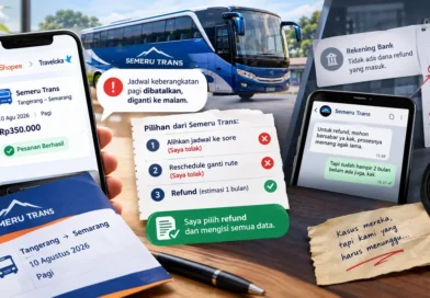 Semeru Trans Ingkar Janji untuk Refund karena Kesalahan Mereka Sendiri