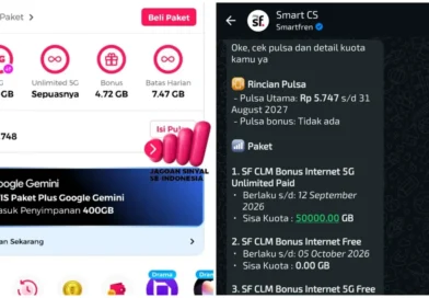 Smartfren Memotong Pulsa Pelanggan dengan Alasan Kuota Bonus Tidak Bisa Dipakai