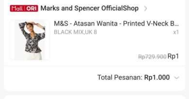 Pesanan Flash Sale 10.10 Marks and Spencer di Shopee Dibatalkan Sepihak dan Cuma Ditawari Ganti Rugi Rp10.000