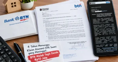 4 Tahun Menunggu Klaim Asuransi KPR Suami yang Meninggal, BTN Malah Tagih Denda Rp10 Juta