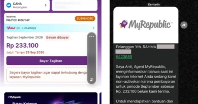 Sudah Bayar My Republic tapi WiFi Tetap Dimatikan, Laporan Saya Tidak Digubris