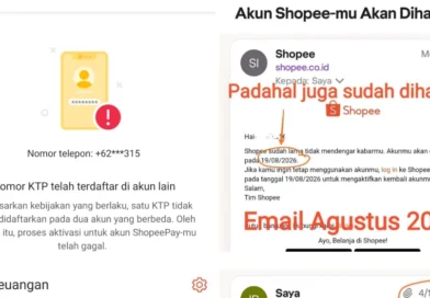 Dana Penjualan Shopee Saya Tertahan karena NIK KTP Terdaftar di Akun yang Sudah Dihapus