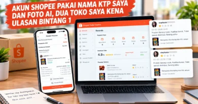 Akun Shopee Pakai Nama KTP Saya dan Foto AI, Dua Toko Saya Kena Ulasan Bintang 1