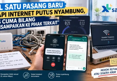 XL Satu Pasang Baru tapi Internet Putus Nyambung, CS Cuma Bilang “Disampaikan ke Pihak Terkait”