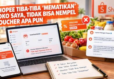 Shopee Tiba-Tiba ‘Mematikan’ Toko Saya, Tidak Bisa Nempel Voucher Apa Pun