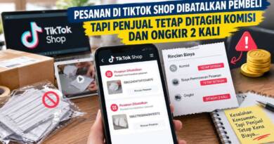 Pesanan di TikTok Shop Dibatalkan Pembeli tapi Penjual Tetap Ditagih Komisi dan Ongkir 2 Kali