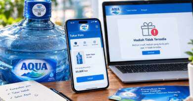 Hadiah Aqua Galon yang Selalu Tidak Tersedia
