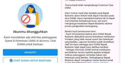 Akun DANA Pengguna 10 Tahun Diblokir Sepihak Tanpa Pemberitahuan Alasan Pelanggaran