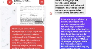 Dana Sewa Rp8,5 Juta Sudah Masuk ke Travelio, tapi Pesanan Dihapus Sistem dan Dana Belum Dikembalikan
