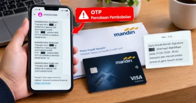 Kartu Kredit Mandiri Baru Belum Diaktivasi, Data Sudah Bocor dan OTP Percobaan Pembobolan Masuk Duluan
