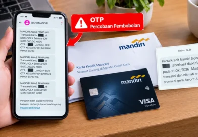 Kartu Kredit Mandiri Baru Belum Diaktivasi, Data Sudah Bocor dan OTP Percobaan Pembobolan Masuk Duluan