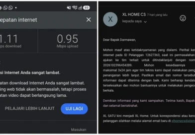 Koneksi Internet XL HOME Mengecewakan, Lambat dan Tidak Stabil!