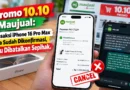 Promo 10.10 oleh Platform Jual Beli HP Bekas Maujual Berakhir dengan Transaksi iPhone 16 Pro Max Saya Dibatalkan Secara Sepihak