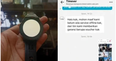 Smartwatch Timever TR2 Diklaim Tahan Air tapi Rusak Saat Dipakai Berenang