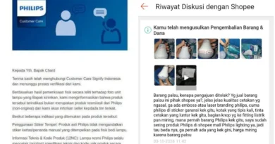 Sudah Ada Surat Konfirmasi dari Philips bahwa Produk Palsu, Shopee Tetap Tolak Refund Dua Kali