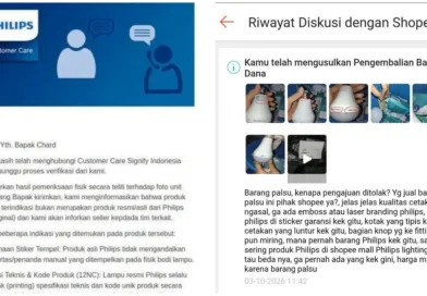 Sudah Ada Surat Konfirmasi dari Philips bahwa Produk Palsu, Shopee Tetap Tolak Refund Dua Kali