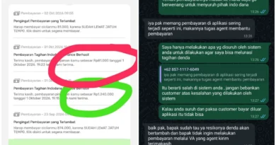 Tagihan Indodana PayLater Tak Kunjung Hilang Meski Sudah Dibayar, Malah Diminta Pembayaran di Luar VA Aplikasi